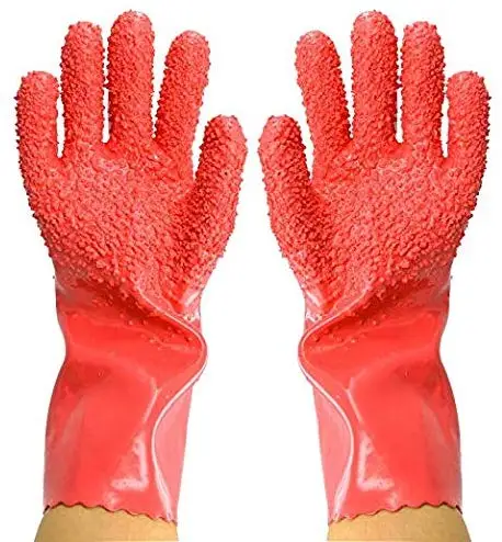 1 Pair Waterproof Quick Peeling Tater Mitts Potato Scrubbing Gloves Vegetable Cleaning Tools