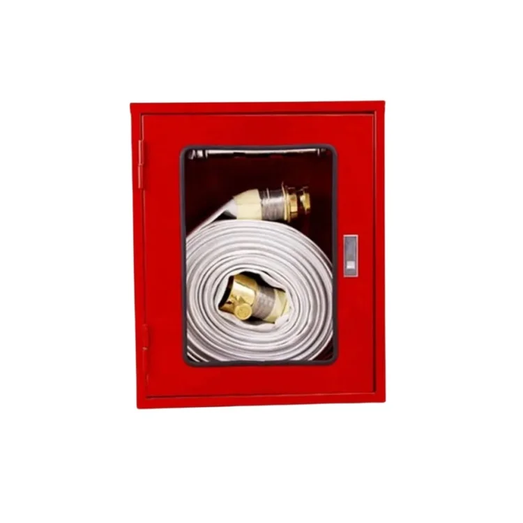 2024 Factory supply Fire extinguisher cabinet Steel fire hose reel storage box