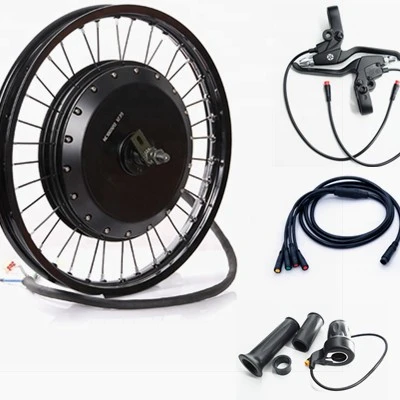 QS 273 V3 72v 8000w hub motor electric bike conversion kit for motorcycle