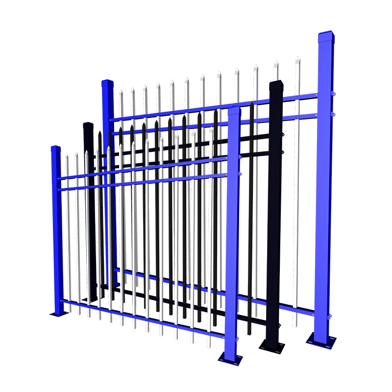 iFlat-Topped Cast Iron Swimming Pool Fence Durable Home Fencing Trellis and Gates Product Wrought Iron Fence