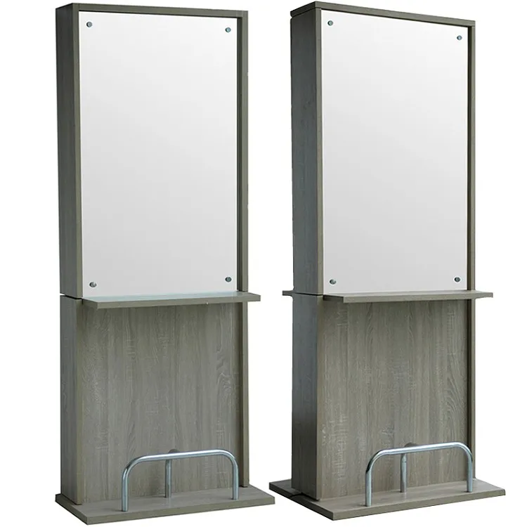 На одной стороне зеркала станции со столом MY-B050