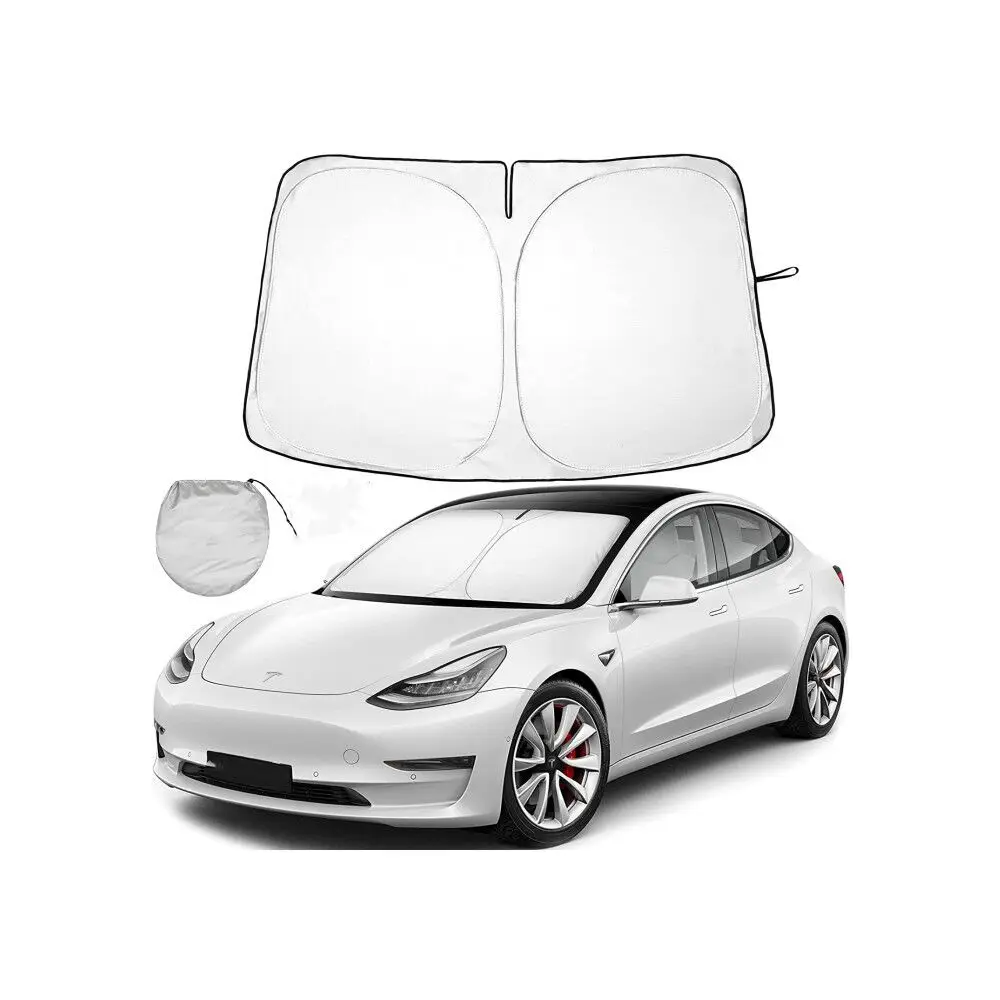 Model Y front windshield sunshade model 3 Model S front window car sunshade with universal size 142X93CM