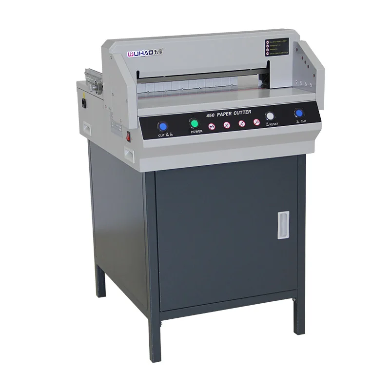 Wuhao 450mm 450V+ electric precise paper cutting machine paper cutter