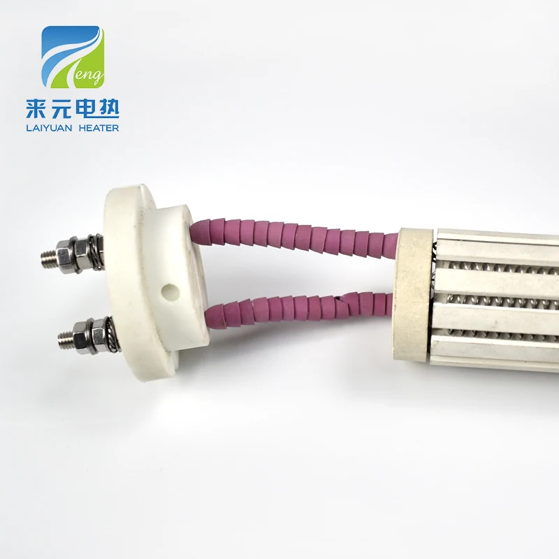 DuoPu Customized 220V 1.2KW Industrial Furnace Radiant Tube Electric Heating Ceramic Bobbin Heater