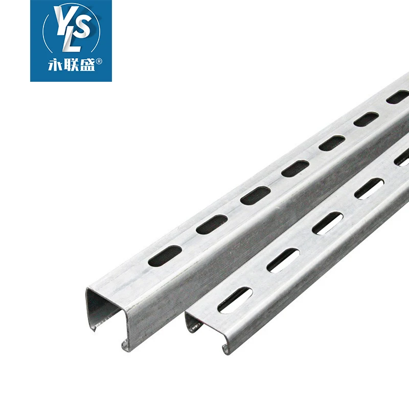 Китай, самая популярная оцинкованная антисейсмическая стойка, канал, канал, оцинкованный стальной канал