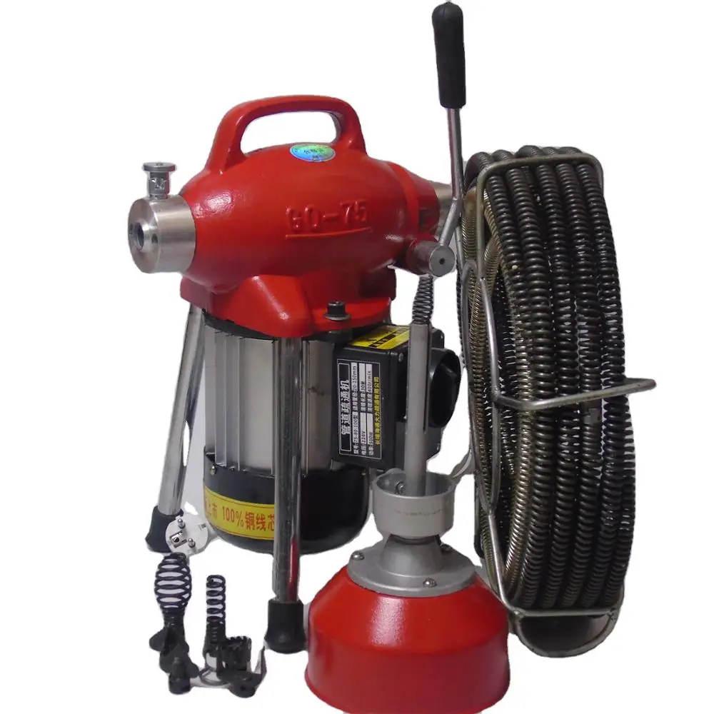 Home hotel Kitchen drain sewer cleaning equipment high pressure water jetting pipe washer cleaning machine