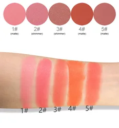 Wholesale Face makeup blush palette High quality Single Blusher/ private label blush
