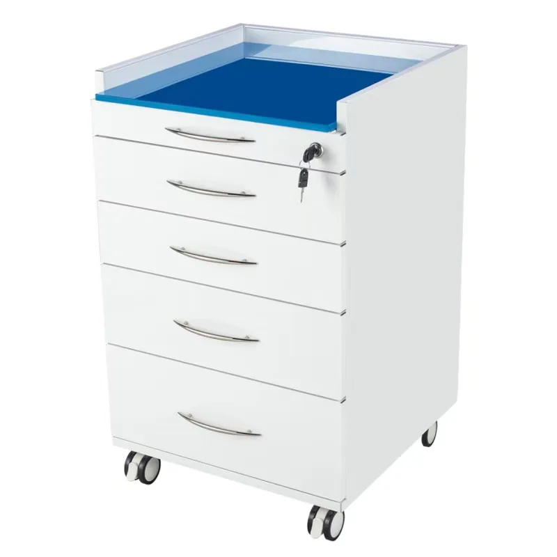 Hospital Furniture Dental Medical Side Cabinet Oral Clinic With Mobile Medical Cabinet