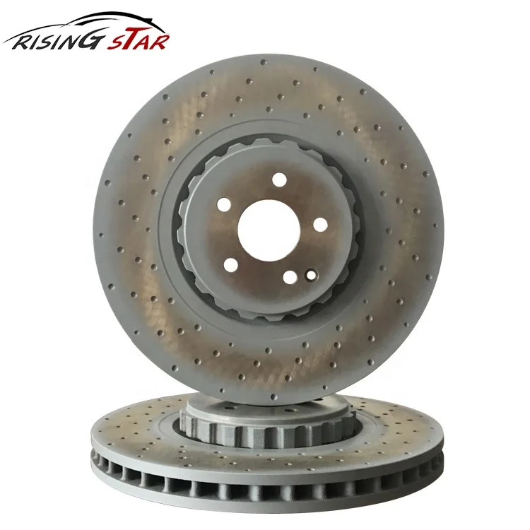 A2214211312 auto front brake disc rotor for Mercedes Benz W221 C216 S63 AMG S65 CL63 AMG