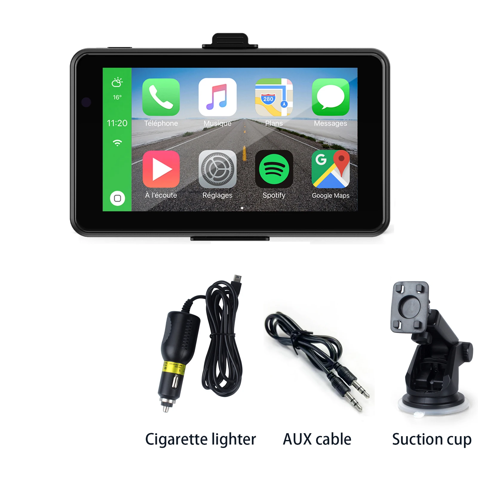 7 Inch Car Mp5 Player Carplay multimedia Radio Radio Display Android Auto Wireless FM BT5.0 Portable Carplay Screen Car Monitor