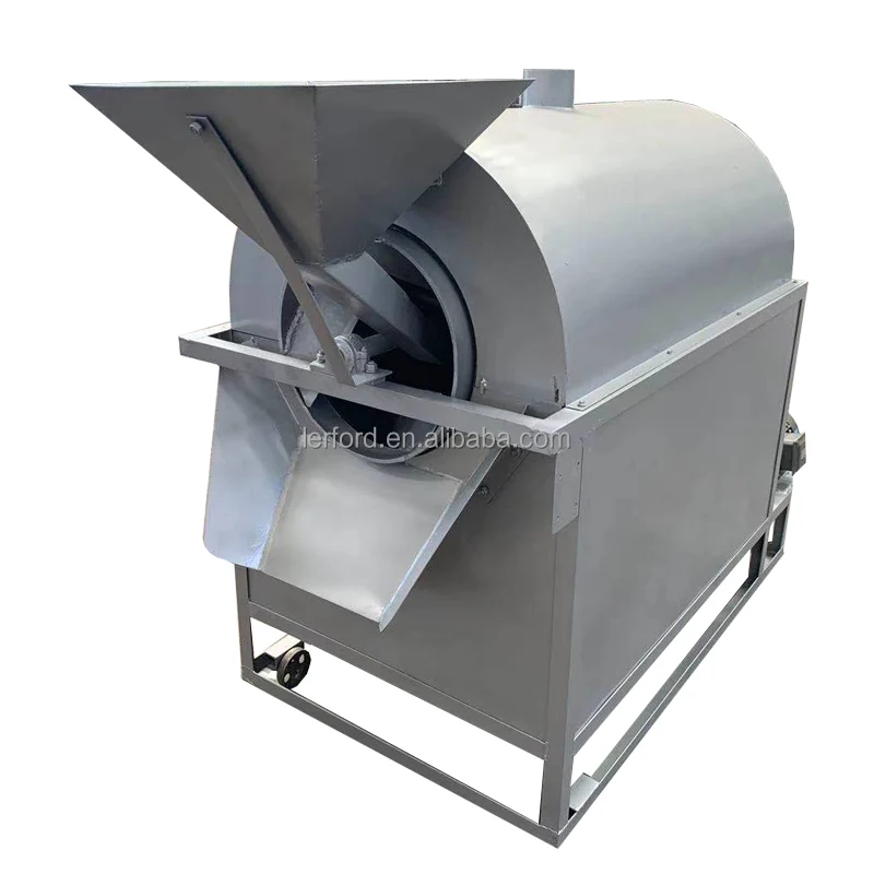 New Commercial Food Processing Wood Fire Coffee Roaster Electric/Gas Peanut Roaster