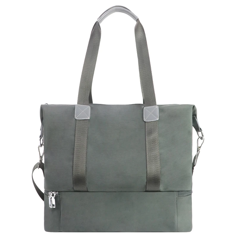 Custom Travel Portable Crossbody Duffle travel durable Dry Wet Separated Gym Bag Sport Gym Duff Bag