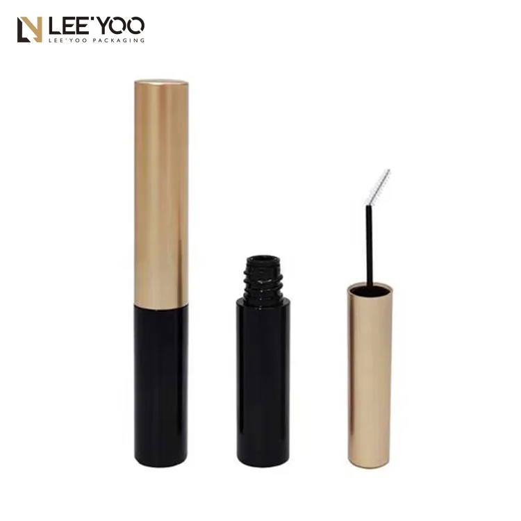 New style eyelash growth serum bottle empty mascara tube plastic eyeliner case mini cosmetic packaging OEM