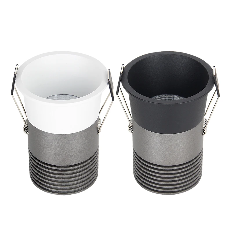 High Quality COB Ceiling Led Spot Light Ra80 Flickering Free Indoor Recessed mini Spotlight Narrow Beam Led Spot Light