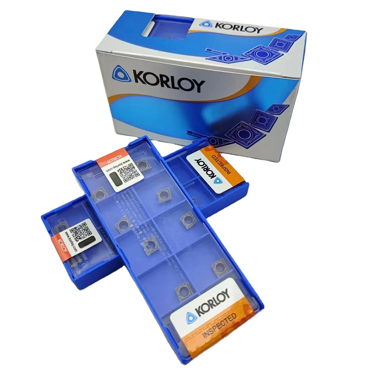 Korloys Original 100% Korean CNC Lathe Insert CCMT060204-HMP PC9030 Series Diamond Insert for PVD Coating Internal Turning Tool