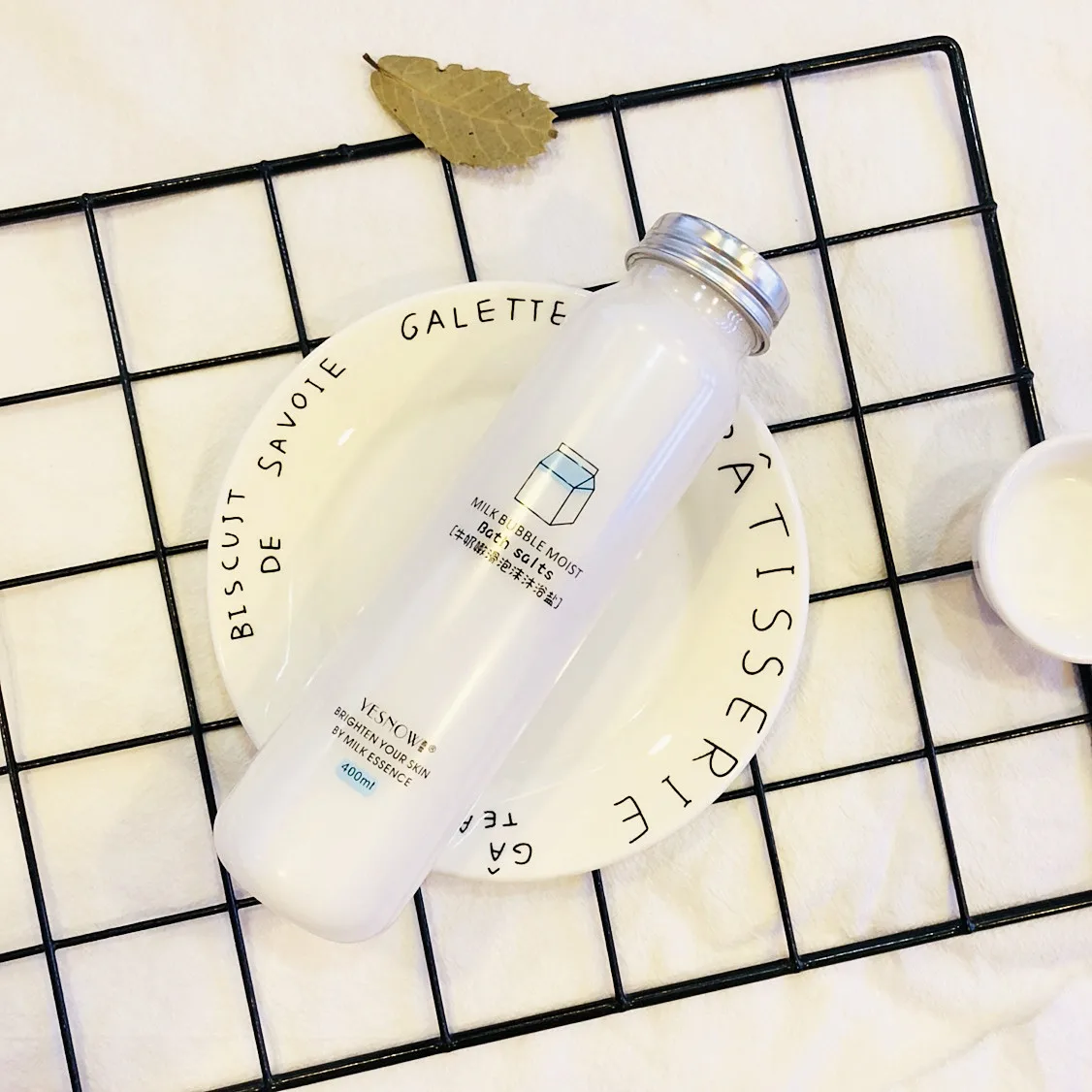 Wholesale New Body Exfoliating Scrub Milk Bubble Moist Bath Salt