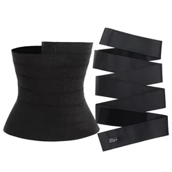 Amazon Hot Sale New Design Flat Shape Body Bandage Waist Slimming Corset Tummy Belly Waist Wraps Shaper Body Corset