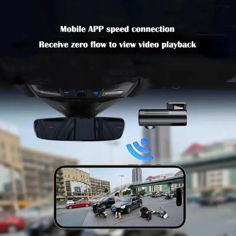 Автомобильный видеорегистратор с Wi-Fi 1080
