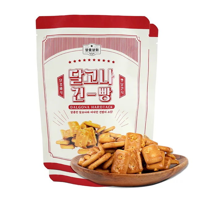 DALGONA hardtack Korean manufacturer grain wheat grain making snack appetizer online store  dainty snacks (1600691317036)