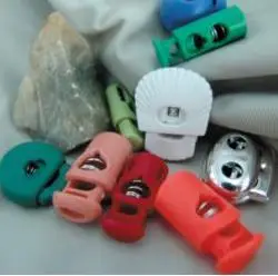 Antiskid Buckle Black Plastic Shoes Buckle Shoelace Decorations Outdoor Running Sport Rope Clamp Cord Locks Stopper