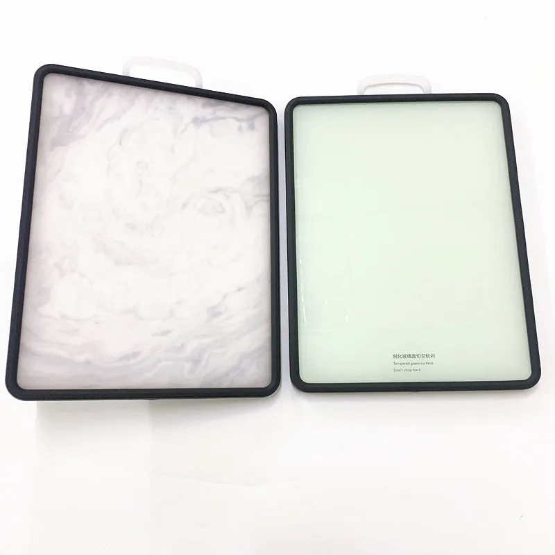 Professional Tempered Glass Cutting Boards Multi-functional Kitchen Supplies PP Chopping Block Board
