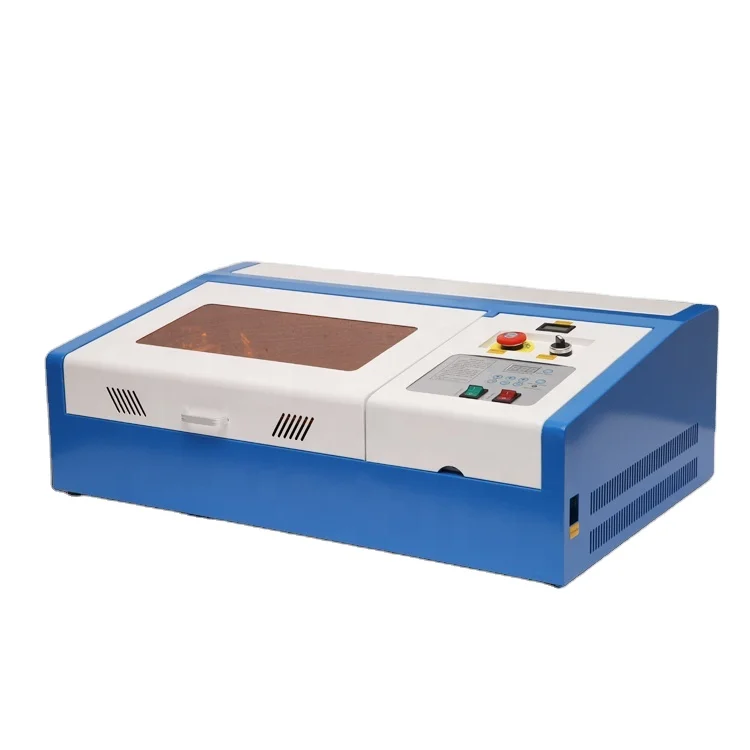 small portable metal laser stamp engraving machine   300*200mm 40w 50w co2 laser