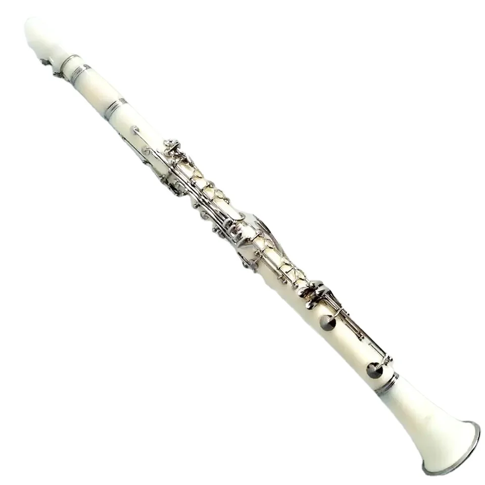 colorful clarinet  Bb nickel plated 17 keys  musical instrument