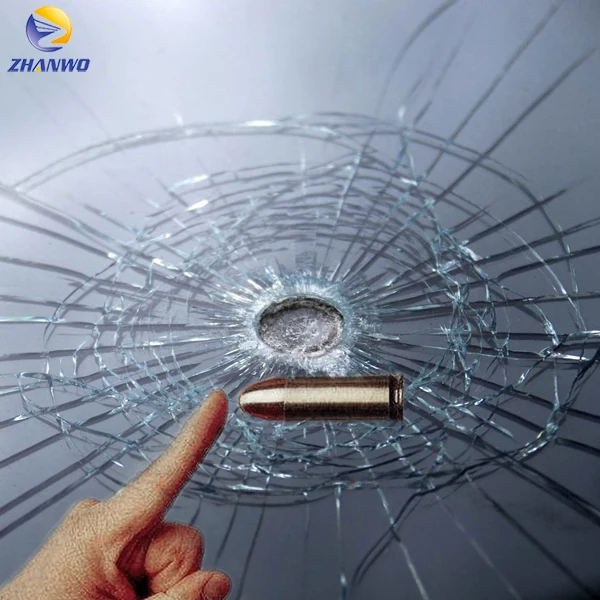 Triple Bullet Proof Glass Safety Laminated Glass For Windows