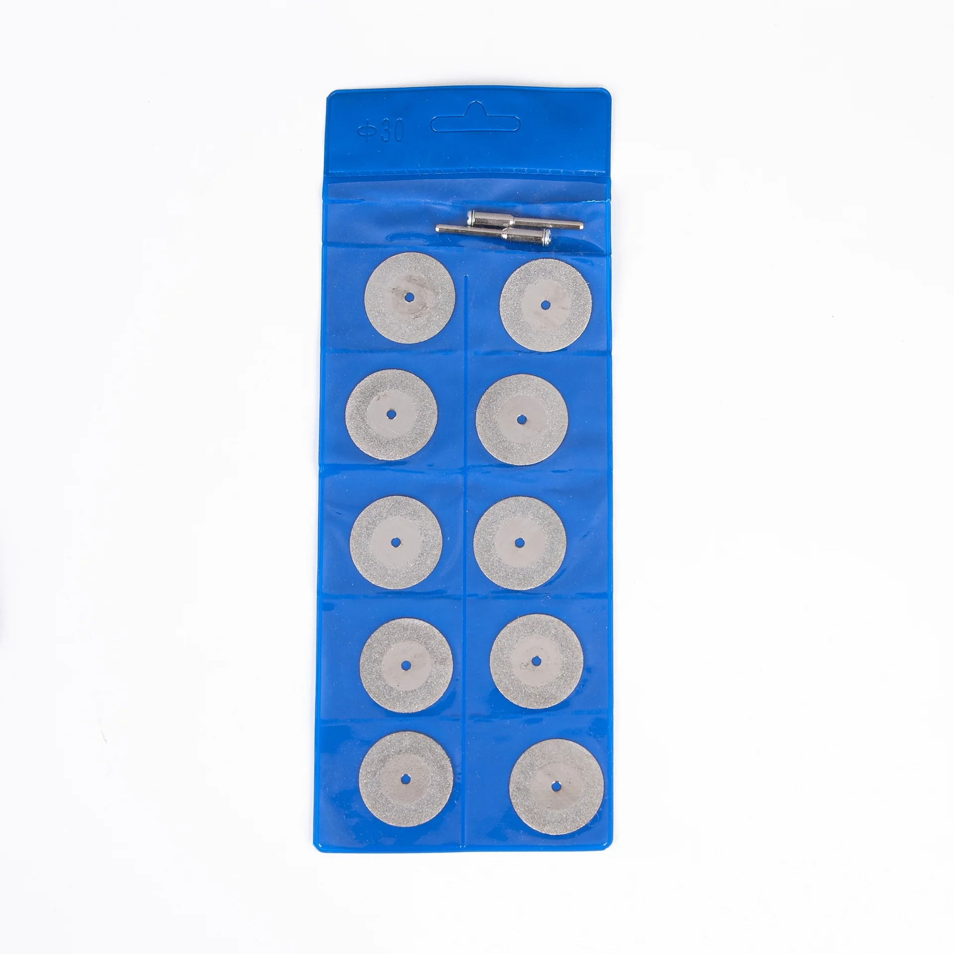 PMS 10pcs 30mm Jewelry Tools Diamond Tools Electroplated Diamond Mini Cutting Discs Circular Saw Blade