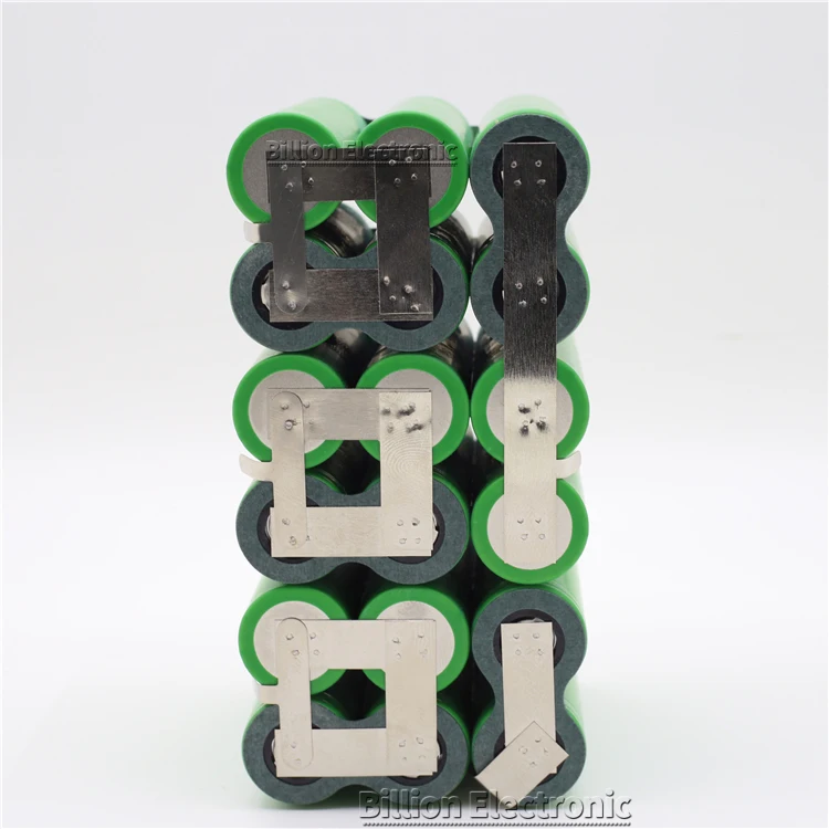  33.3V 9S2P VTC6 33V 6000mAh Deep Cycle 18650 Custom Battery Pack Power Solution Aircraft