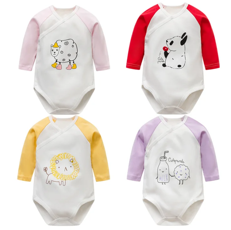 
Hot Sale Unisex Baby Thick Organic Cotton Baby Rompers Winter Baby Onesie 