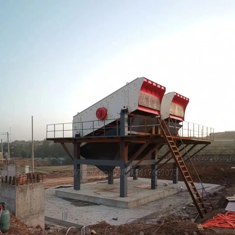  YK YZ Crushed Stone Vibrating Screen Sand Separator Machine Separador de