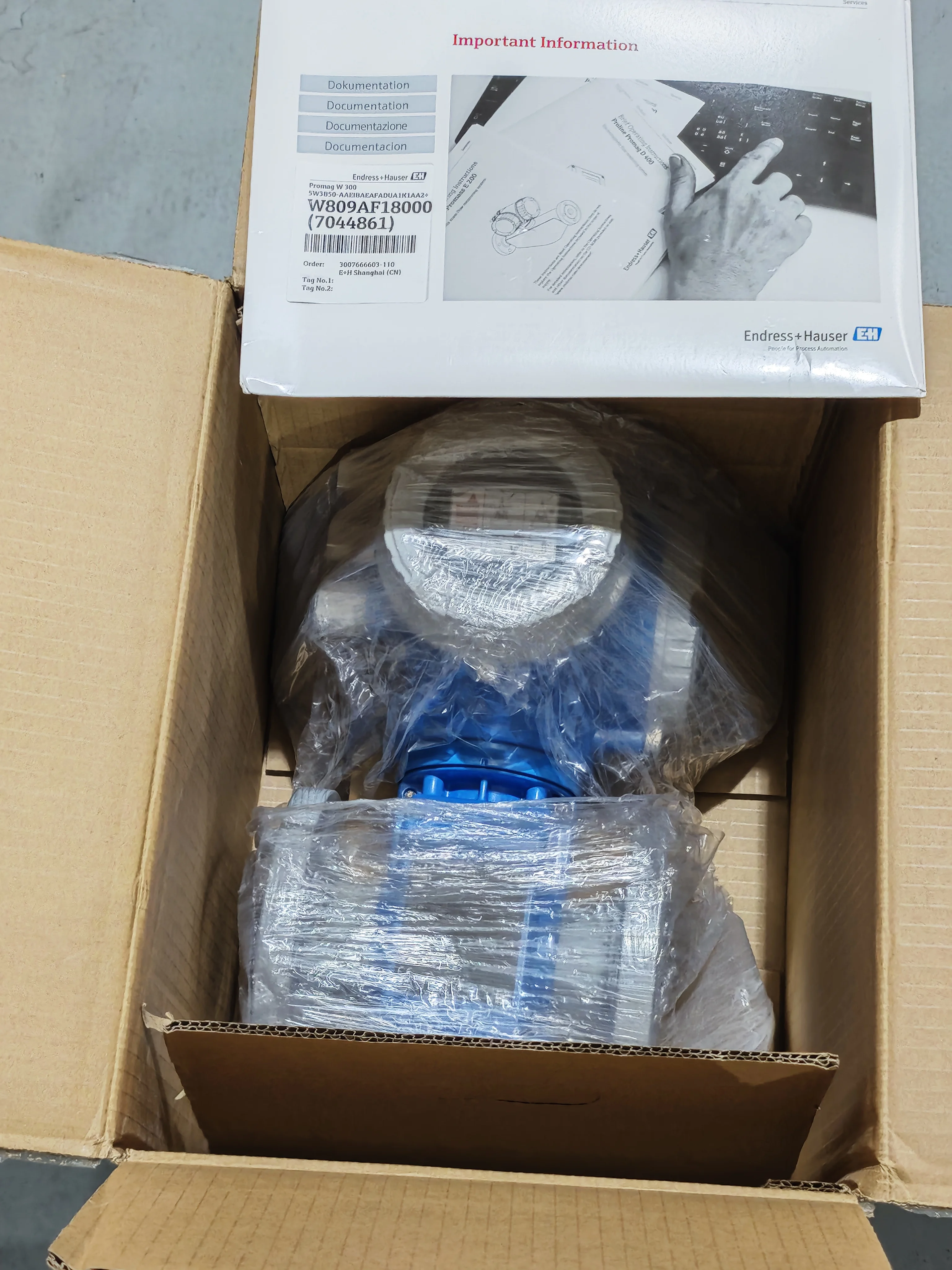 Original New Proline Promag Electromagnetic Flowmeter And Prowirl F 200 For Endress Hauser