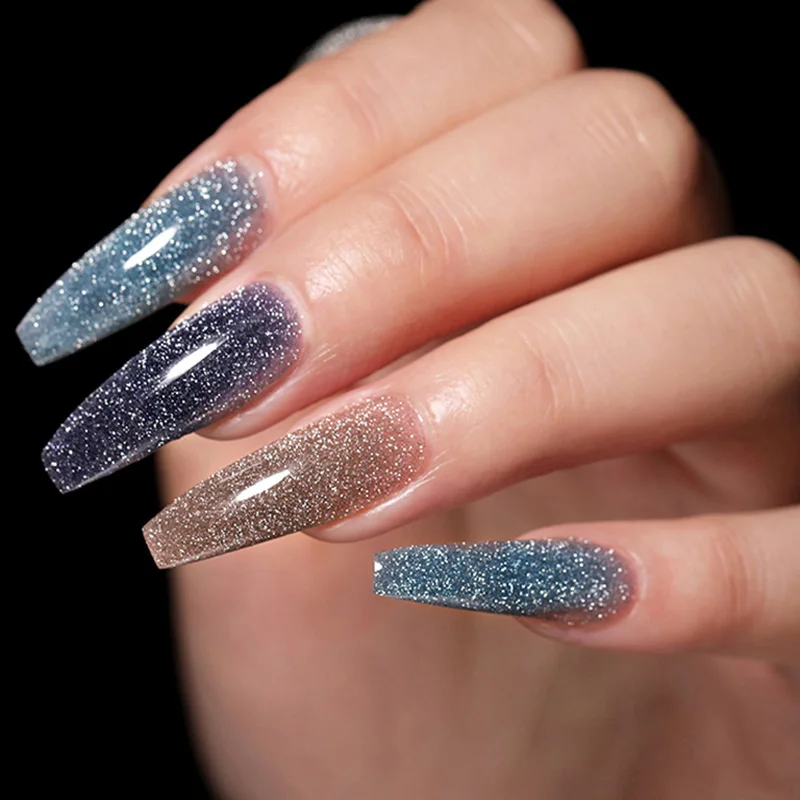 Manufacturer In Stock Easy Soak Off Acrylic Gel Nail Extensions Solid Nail Tip Gel Acrylic Nails