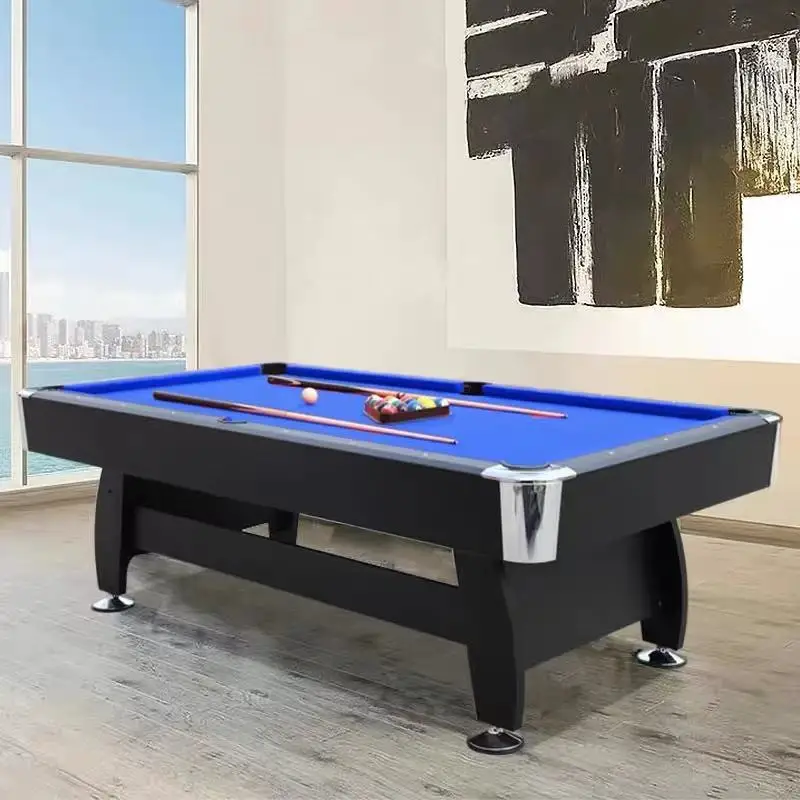 Best Quality Billiard Table Outdoor Widely Used Pool Table Combo Leisure Indoor Flying Star 7ft/8ft/9ft Leather Cn;gua Unisex Fs