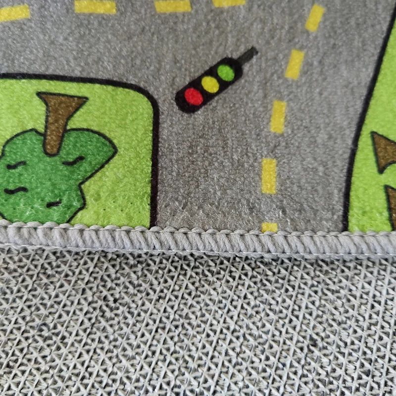 3d area rugs floor mat carpet kid rug Children Educational Road Traffic playmat city life rugs kids classrooms Loop pile carpet