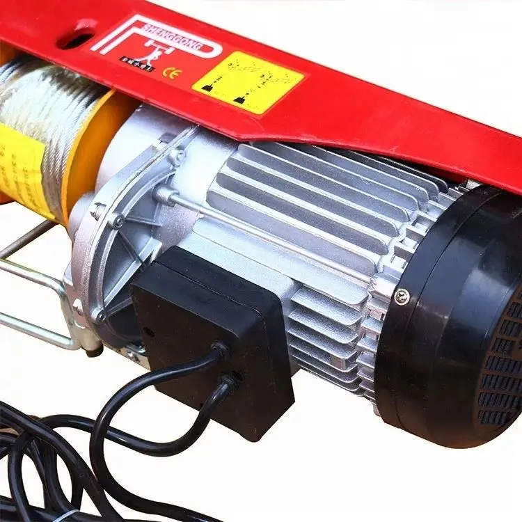 
Hot Sale Lifting Motor PA300 220v Mini Electric Hoist Crane Hoist 