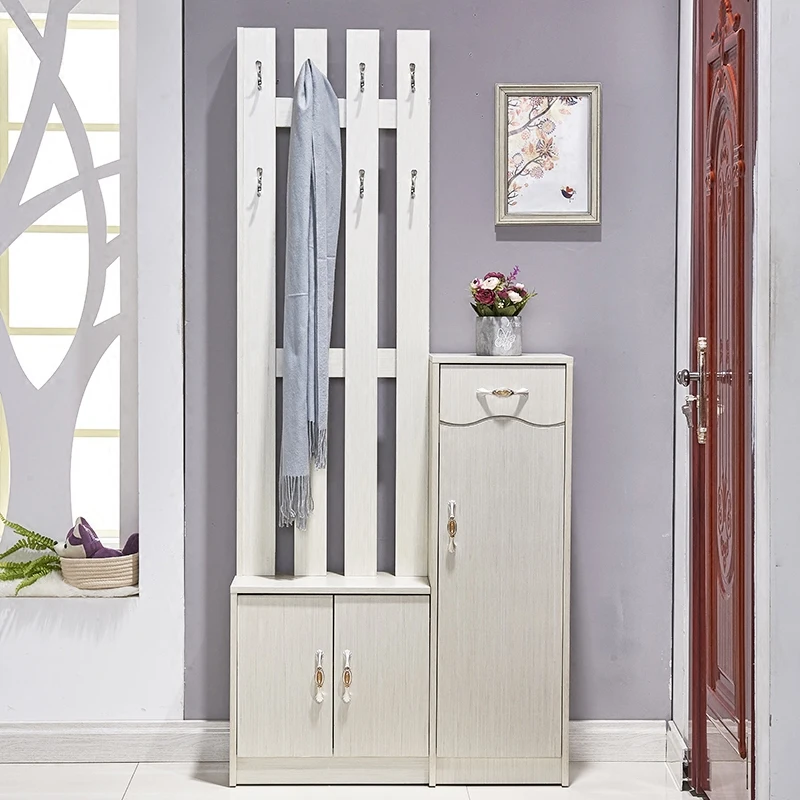 
Chinese manufacturer living room solid wood tall shoe cabinet 