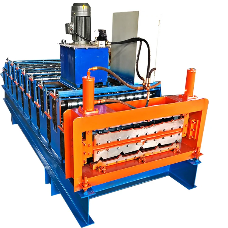 Best price metal corrugated tile roof panel cold roll forming machine for sale