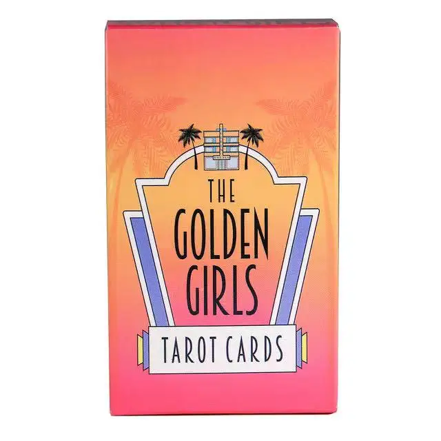 Factory Tarot Cards With Guidebook Custom Printing Cheap Tarot Oracle Cards Golden Girls Divination Game