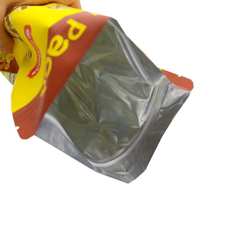 Eco Friendly Customized Print 400g Packaging Bag Recyclable Stand Up Pouch Aluminum Foil Frozen Food Oats Tea Coffee Bag