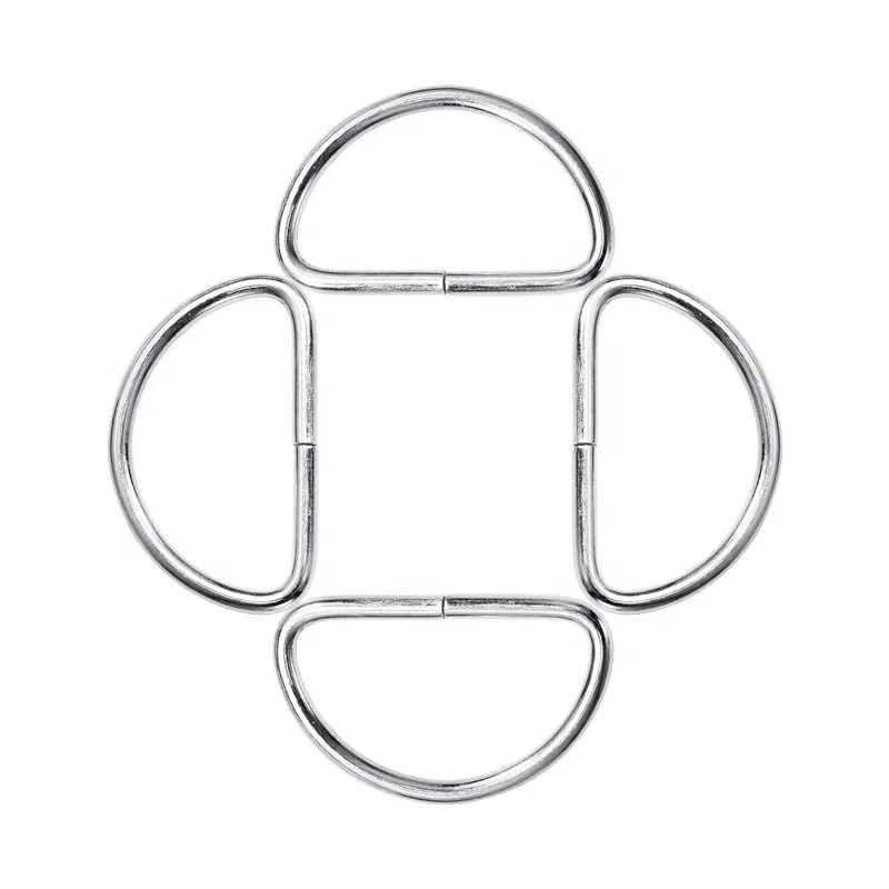 Винтажные металлические D-образные кольца-пряжки для одежды рукоделия шитья багажа ручной работы сумок кошельков ручные