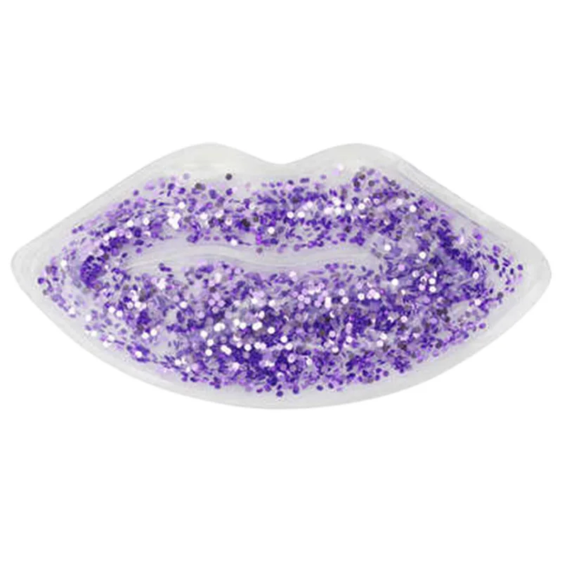 2022 new design custom logo Direct Sale Lip Shape Gel Ice Pack for Injure Recover Care Medical Use