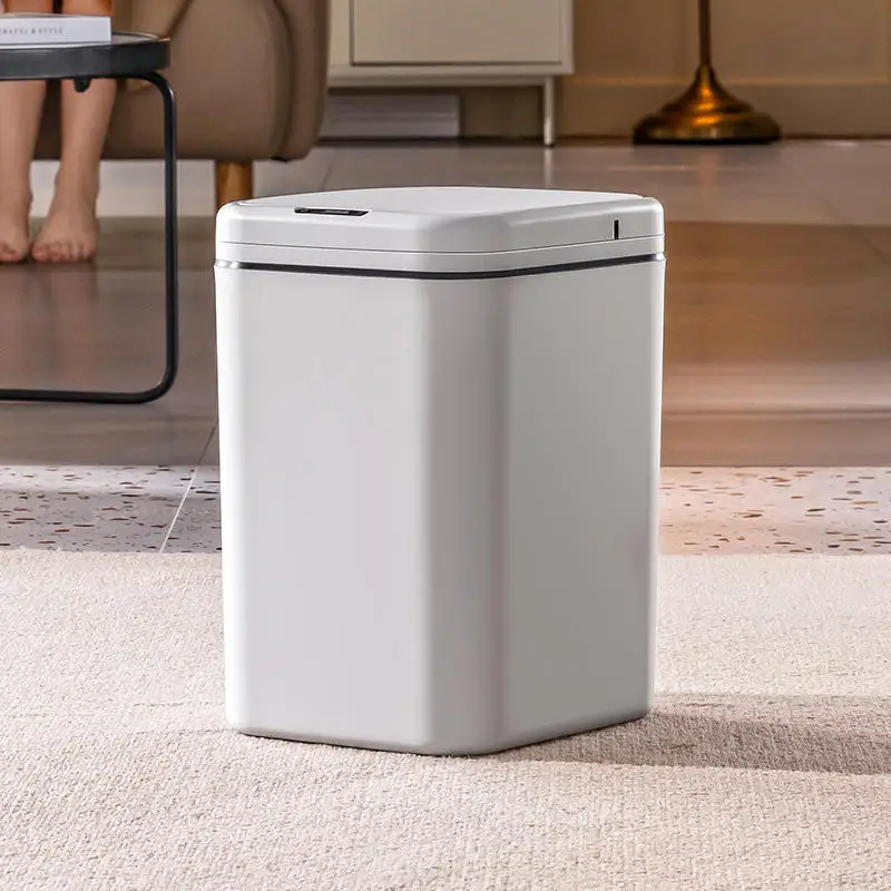 Smart trash can household kitchen bedroom living room bathroom dry and wet classification trash can