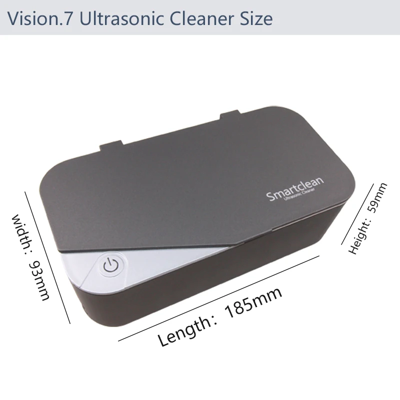 Smart clean  factory Vision.7 cleaning Glasses Watches Jewelry Ultrasonic Cleaner