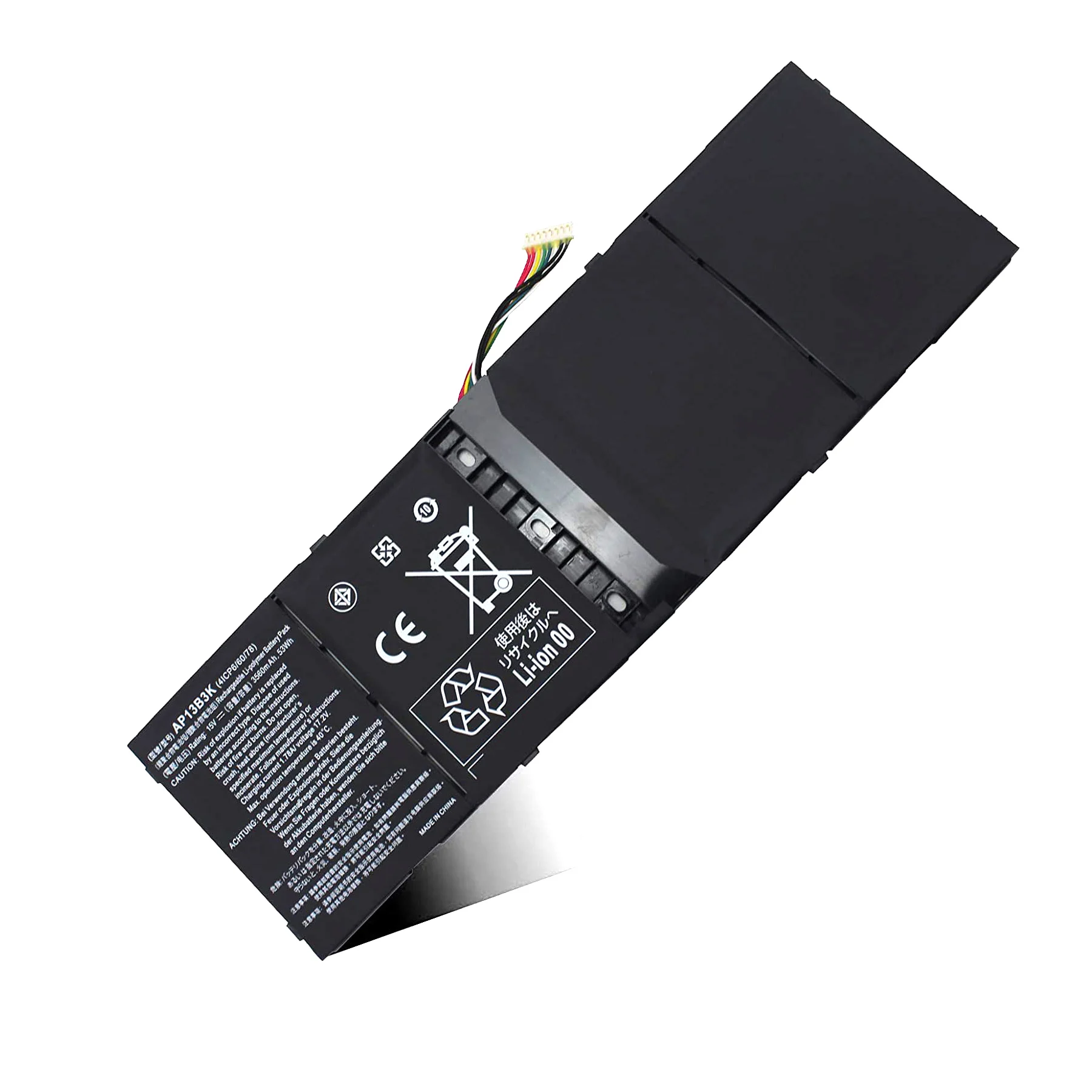 Аккумулятор для ноутбука 15V 53Wh AP13B3K AP13B8K для Acer Aspire V5 R7 V5-572G V5-573G V5-472G V5-473G V5-552G M5-583P