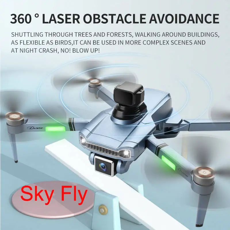 JHD S179 Pro RC Drone GPS FPV Quadcopter with Profesional Dual 4K Cameras Foldable Quadcopter Brushless Motor Drones Toys Dron