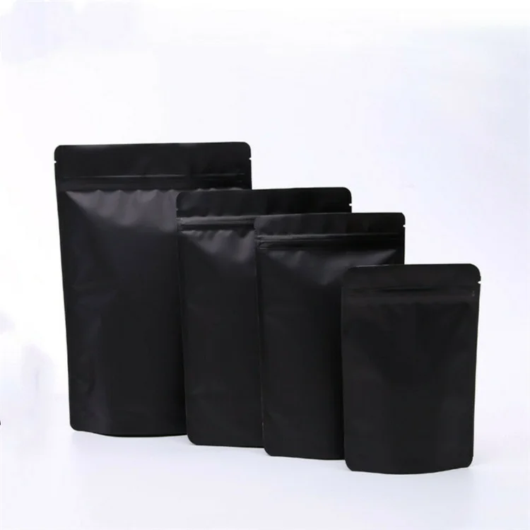 High Quality Biodegradable Aluminum Foil Snack Tea Plastic Packing Zipper Bag Stand Up Pouch Bags For Food