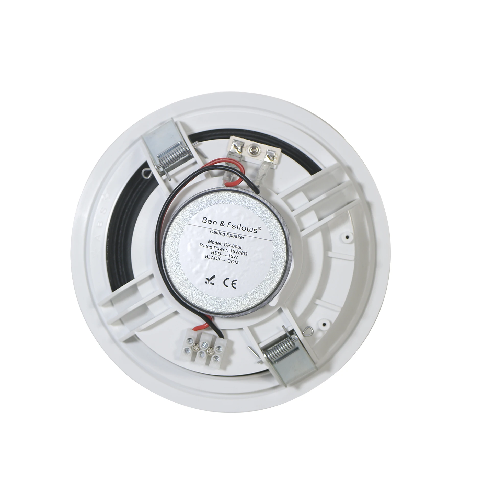 
4CH Mini 25W Bluetooth Touch Screen Home Audio Background Music host Wall Mount Amplifier with 8 PCS 6' Ceiling Speaker 