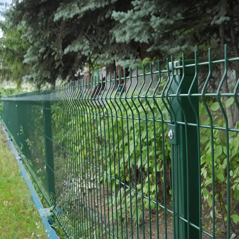 Индивидуальные Высококачественные Домашние наружные 3D металлические изогнутые сварные сетки садовое ограждение для ограждения панели ПВХ забор